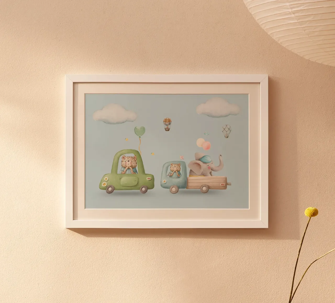 Whimsical Road Trip poster by Doodle Dreams Art