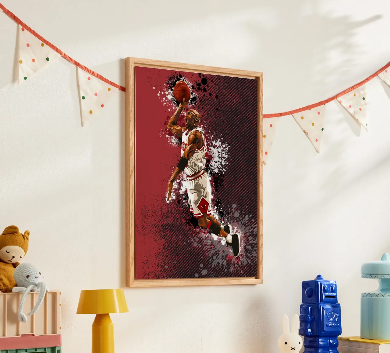 Michael Jordan plexiglass da Agus Creative