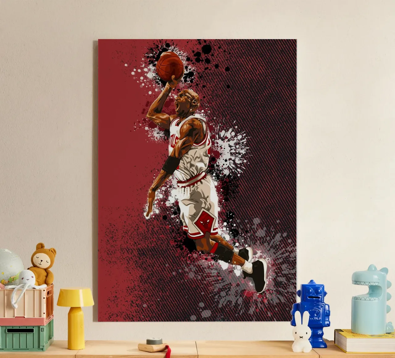 Michael Jordan plexiglass da Agus Creative