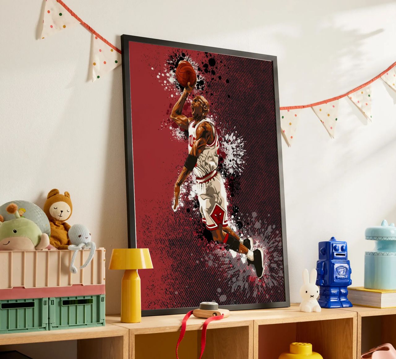 Michael Jordan poster by Agus Creative
