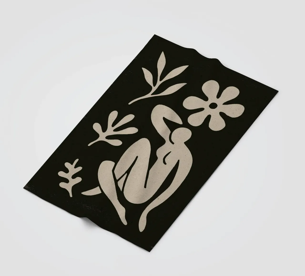 Botanic Muse coperta in pile da treechild