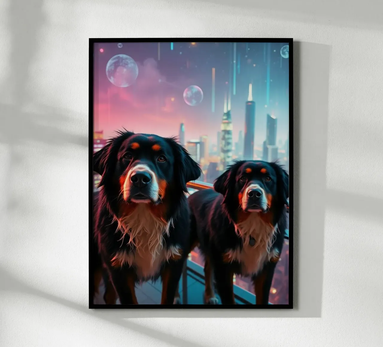 Bellissimo cane da montagna bernese #9 poster da Yumis.Beargang.and.Me