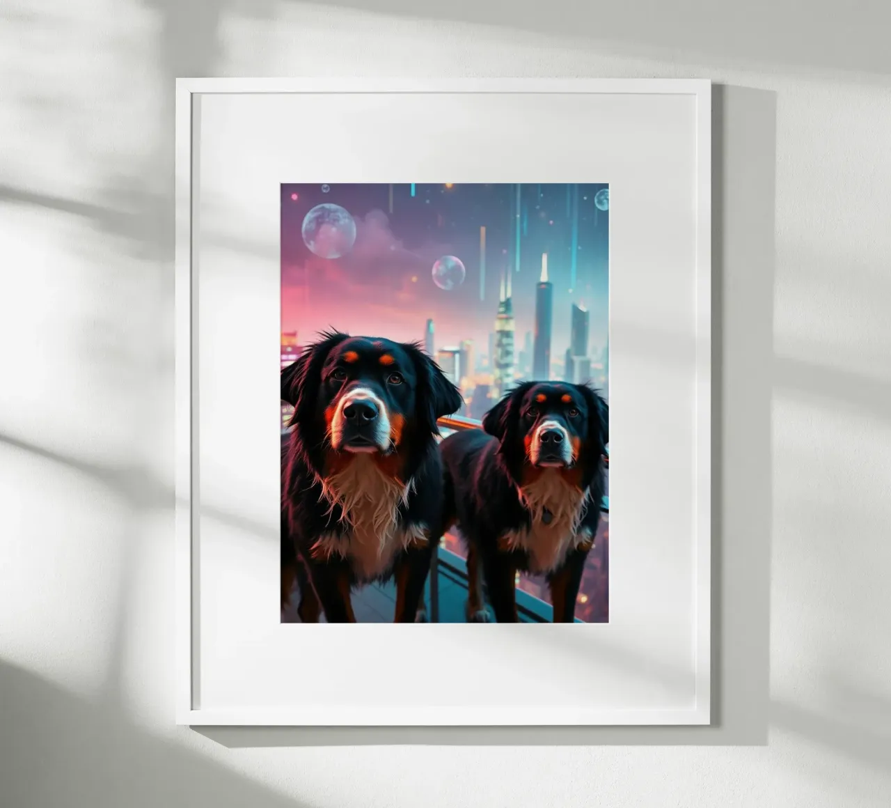 Bellissimo cane da montagna bernese #9 poster da Yumis.Beargang.and.Me