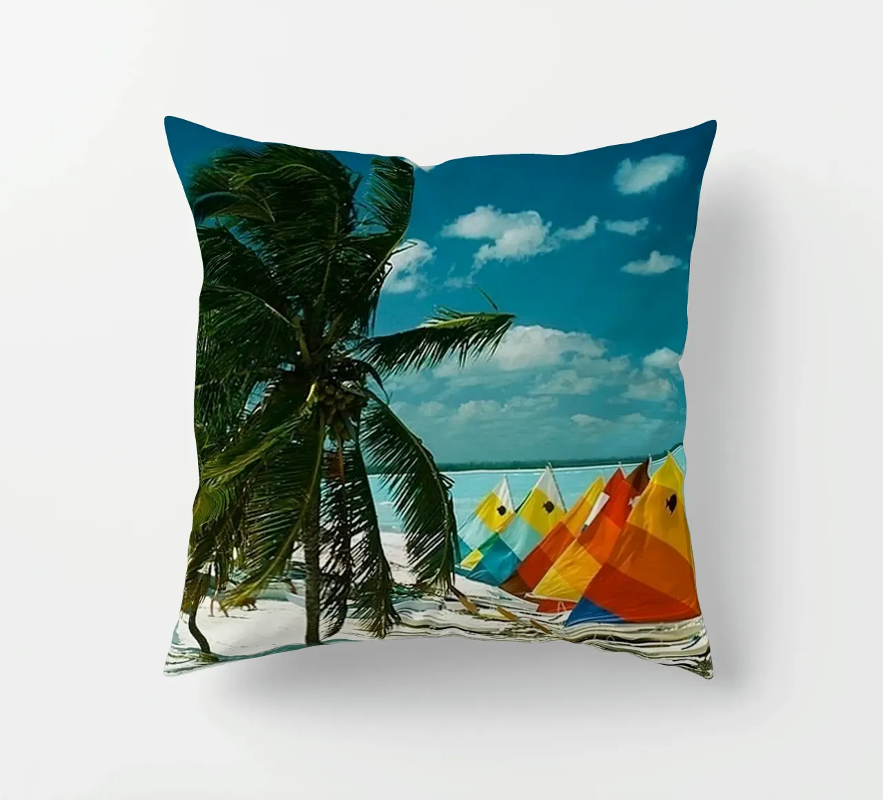 Treasure Cay' cuscino da Popo Photograph