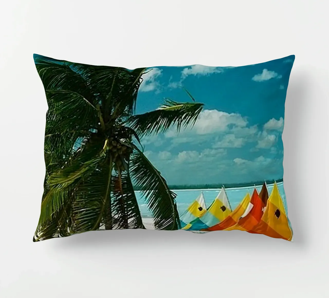 Treasure Cay' cuscino da Popo Photograph