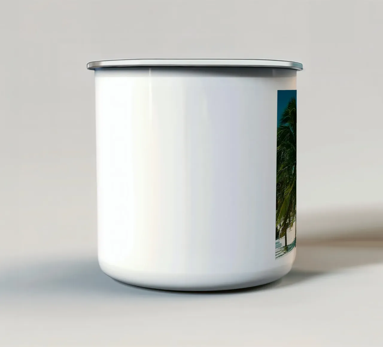 Treasure Cay' tazza in smalto da Popo Photograph