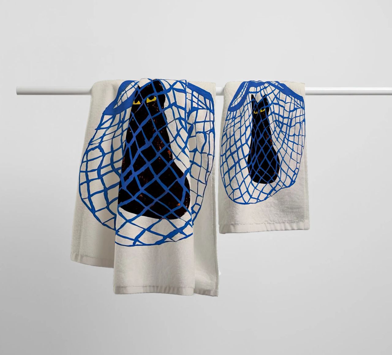 The Cat s In The Bag towel by Reece Shop