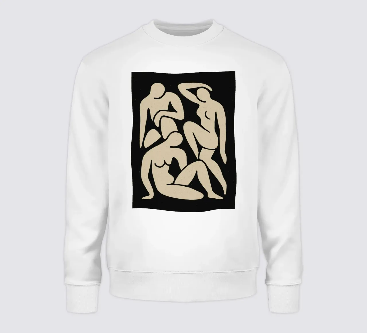 Shape Poem (dark Background) sweatshirt van treechild