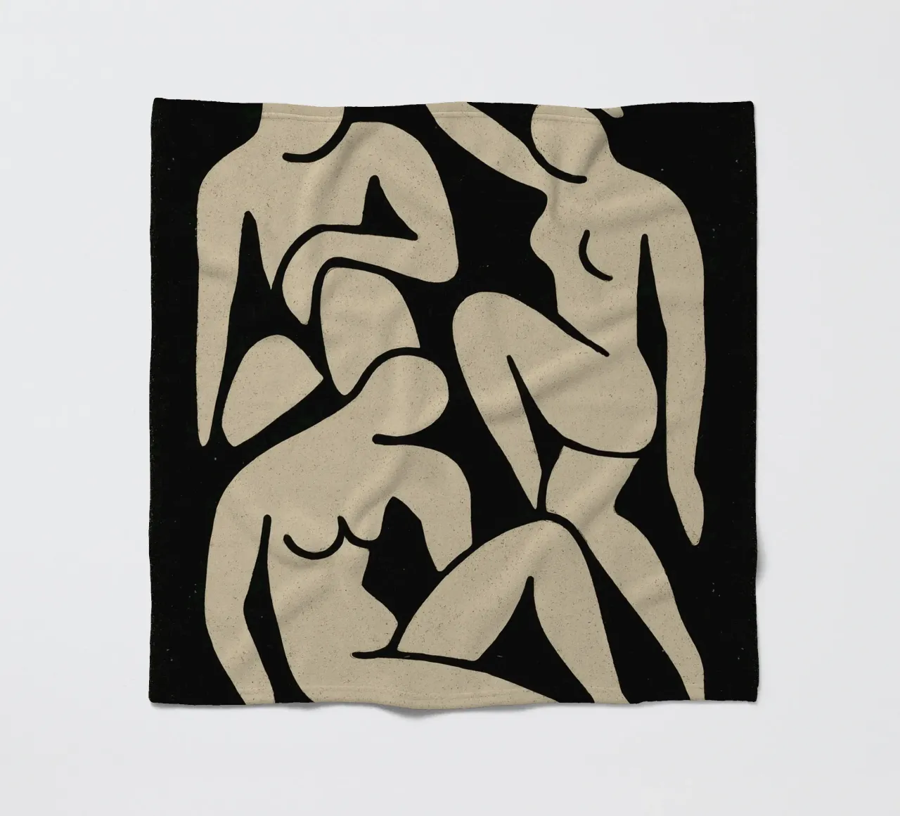 Shape Poem (dark Background) coperta in pile da treechild