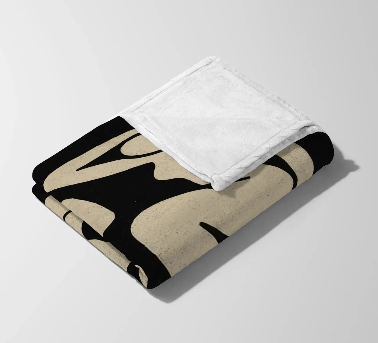 Shape Poem (dark Background) coperta in pile da treechild