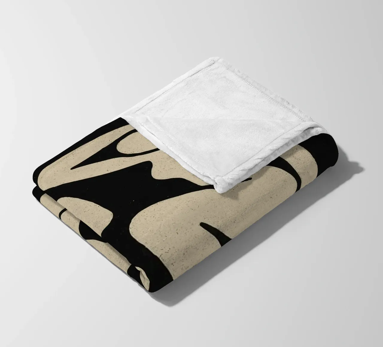 Shape Poem (dark Background) coperta in pile da treechild