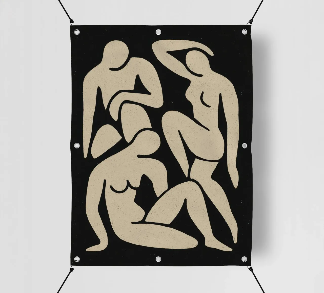 Shape Poem (dark Background) telo in pvc da treechild