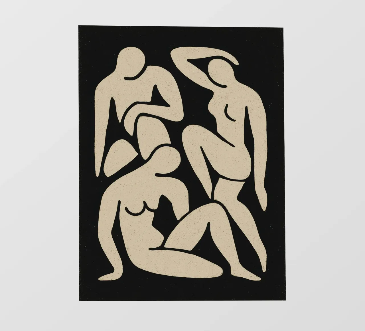 Shape Poem (dark Background) telo in pvc da treechild