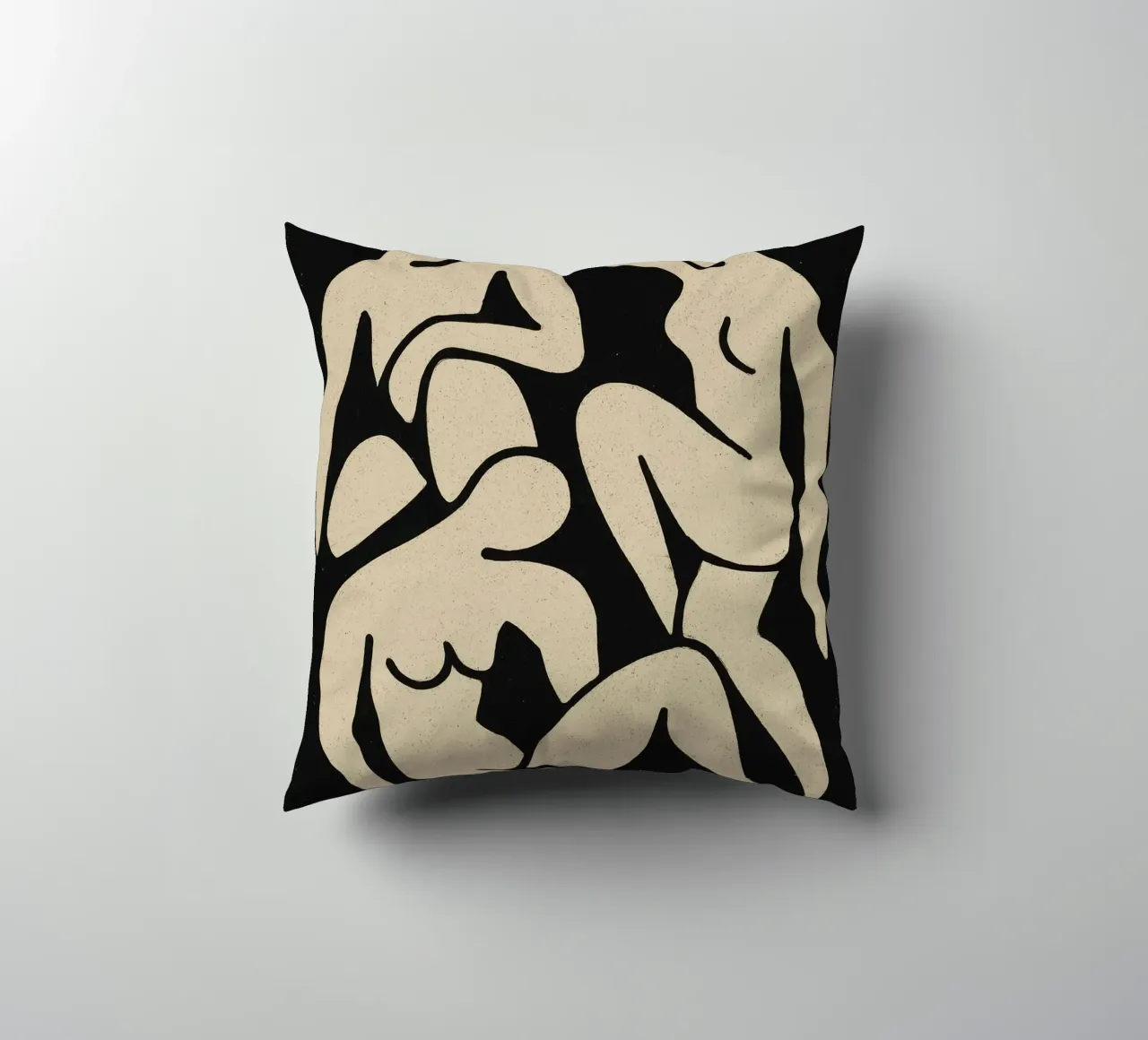 Shape Poem (dark Background) cuscino da treechild