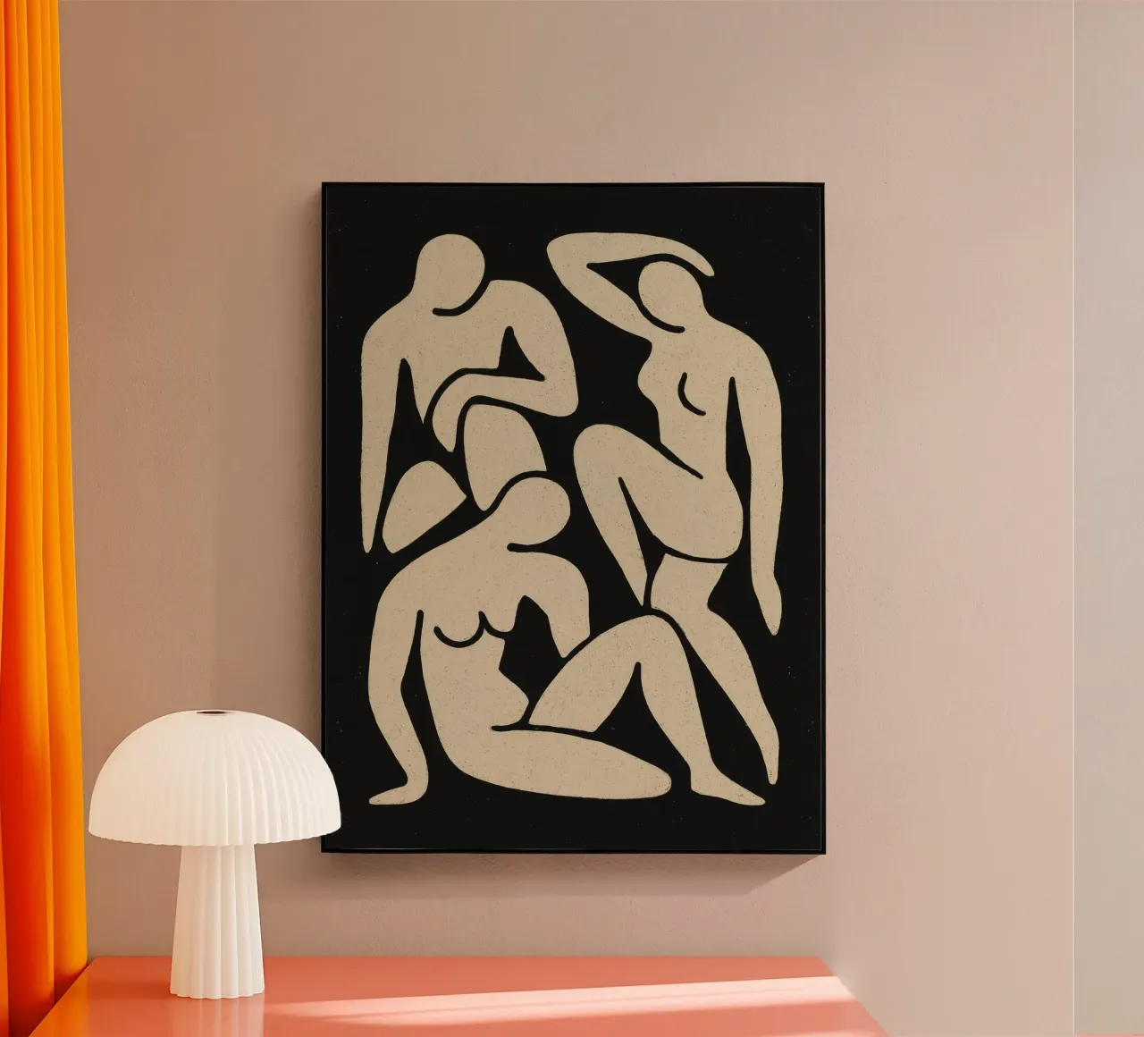 Shape Poem (dark Background) plexiglass da treechild