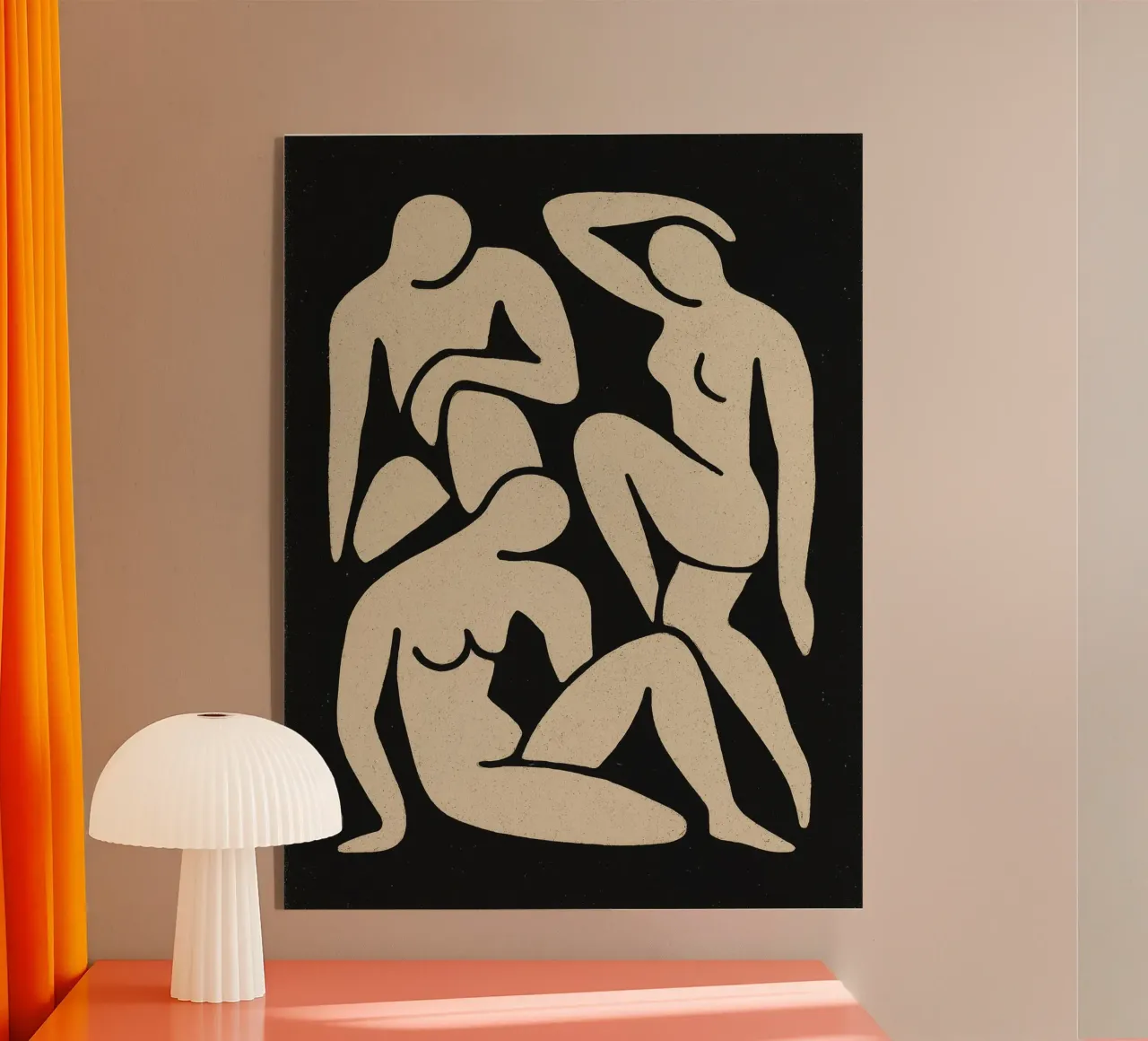 Shape Poem (dark Background) plexiglass da treechild