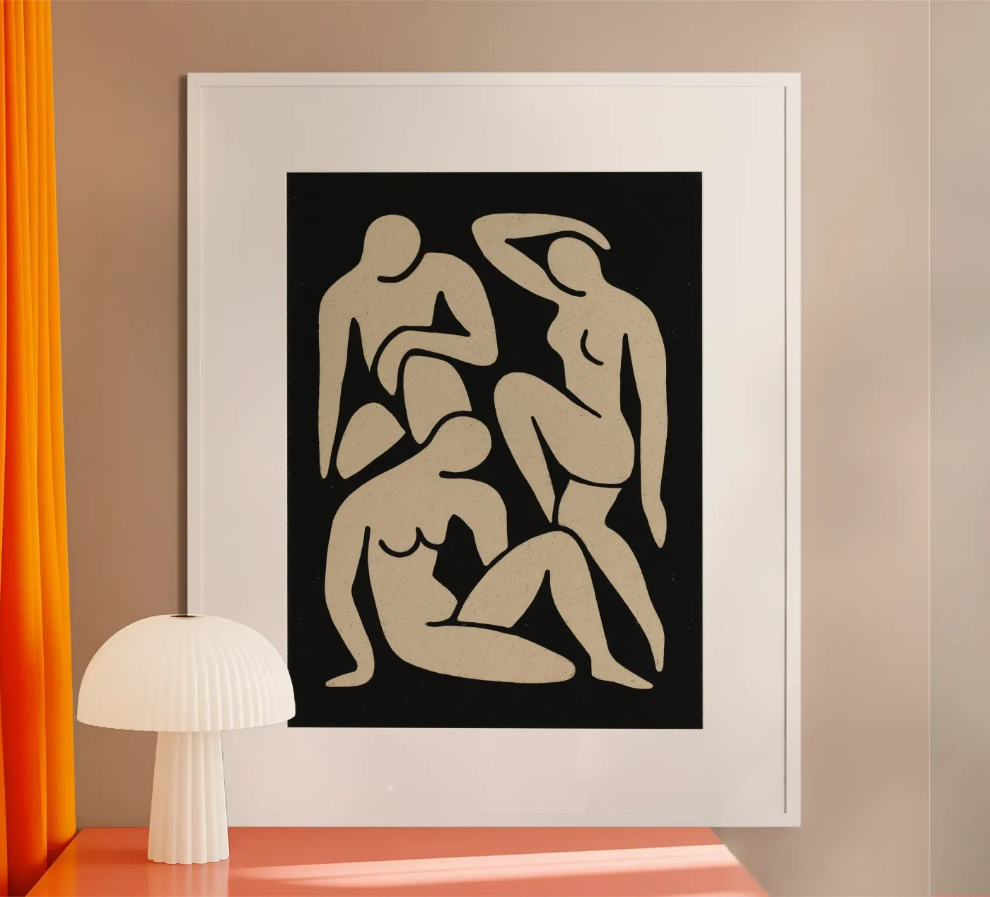 Shape Poem (dark Background) poster da treechild