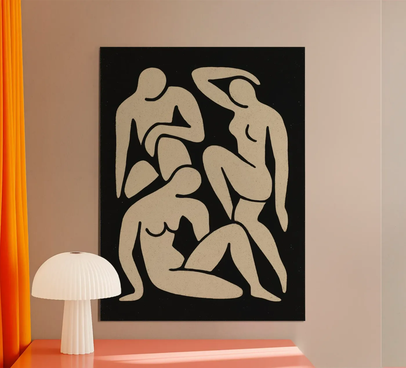 Shape Poem (dark Background) poster da treechild