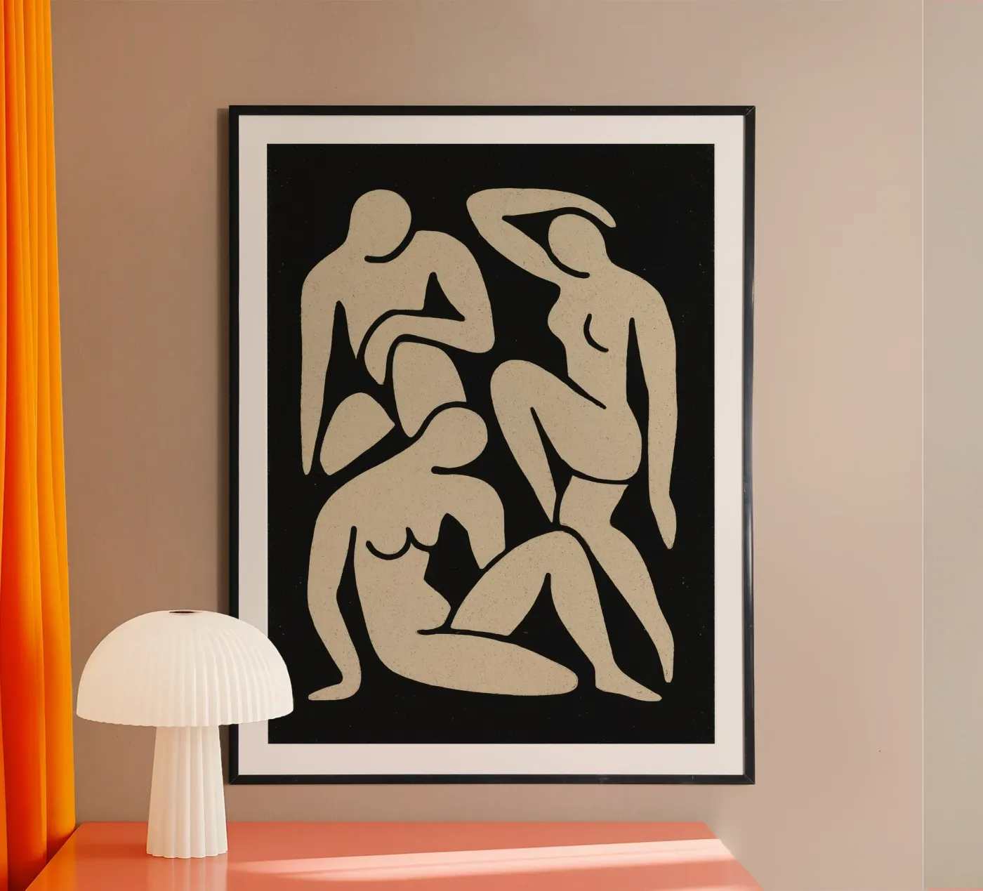 Shape Poem (dark Background) poster da treechild