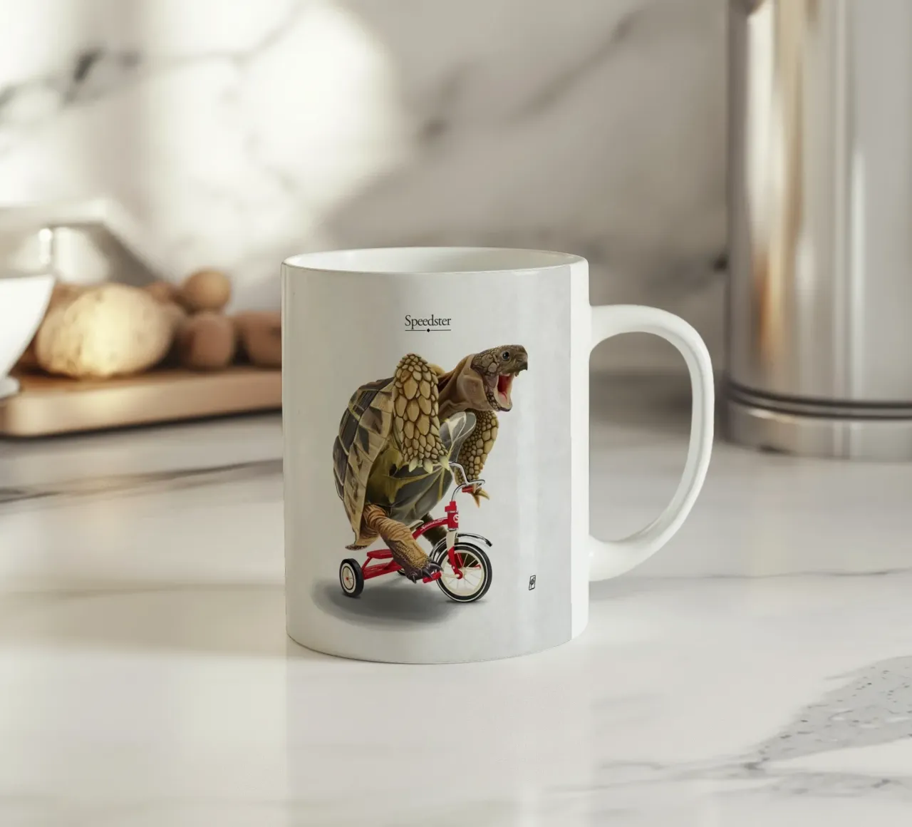 Speedster (Titled) tazza in ceramica da Rob Art | Illustration