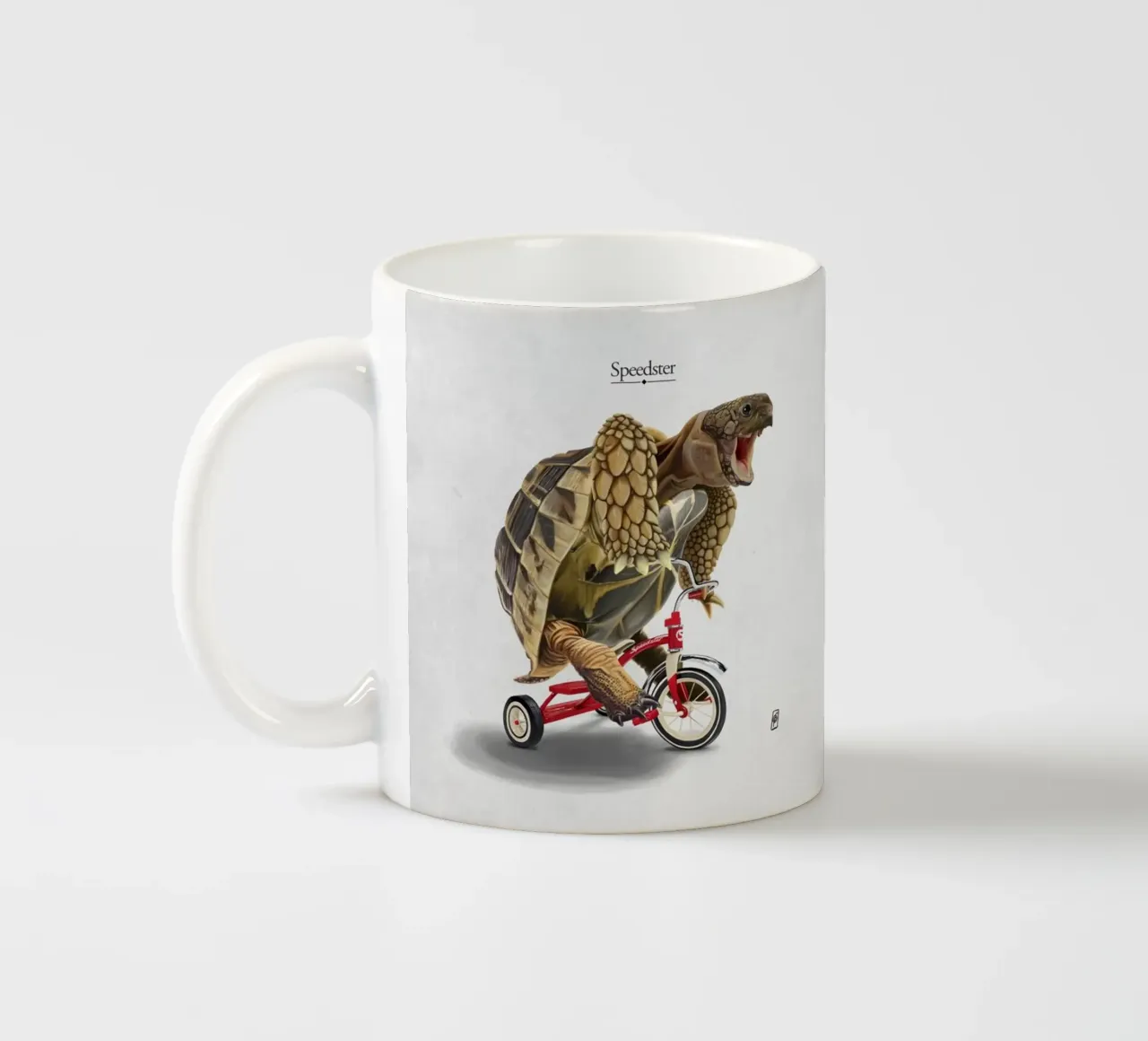 Speedster (Titled) tazza in ceramica da Rob Art | Illustration