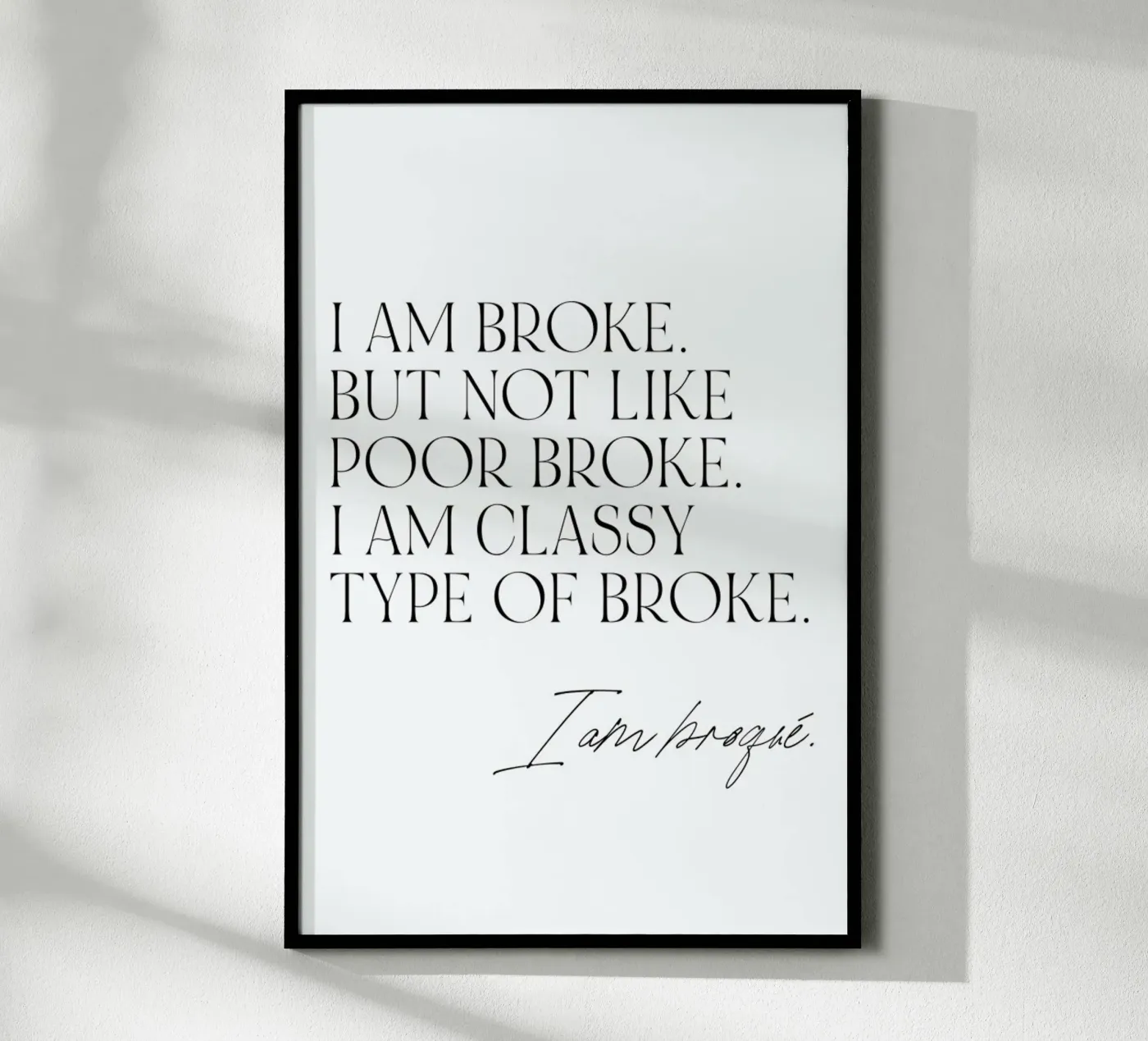 Broqué poster da typealive