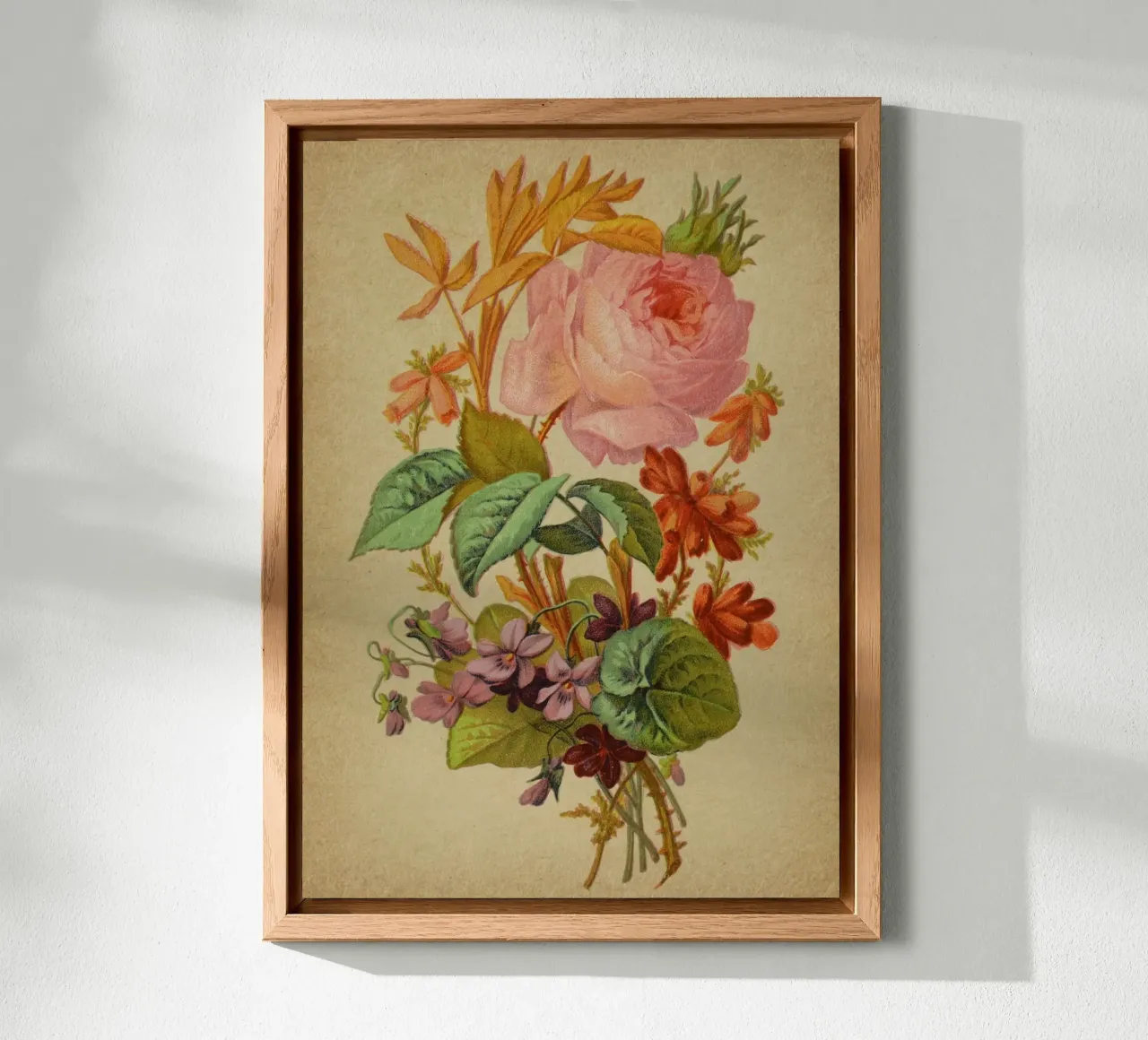 Bouquet no. 1 pannello forex da vintagebotanics