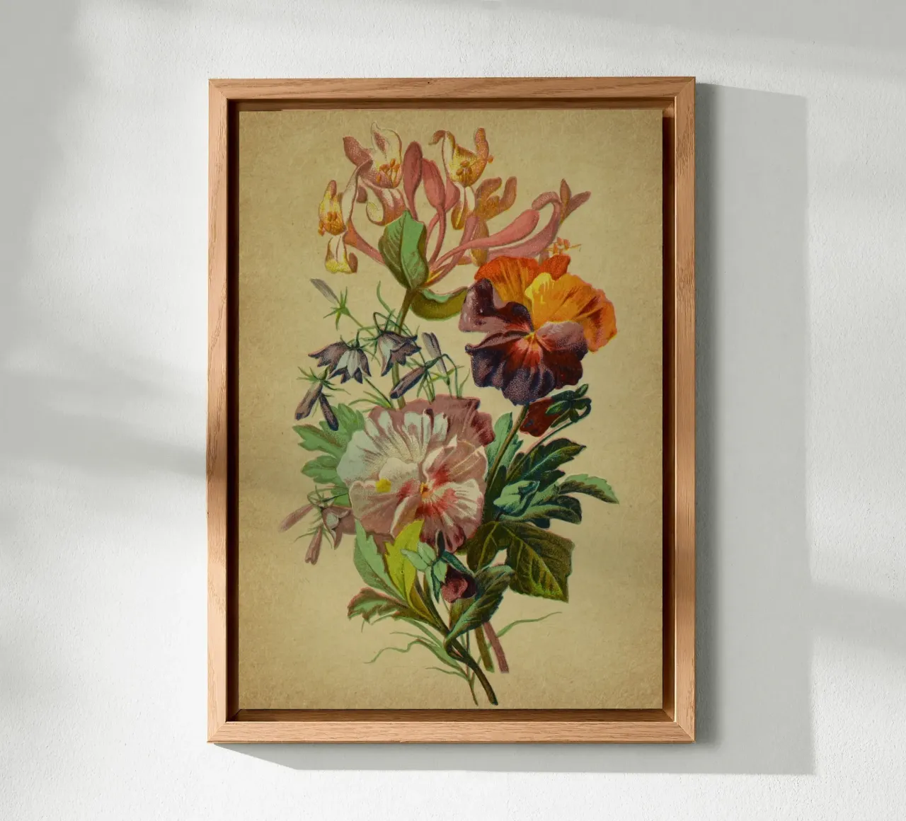Bouquet no. 2 alluminio dibond da vintagebotanics