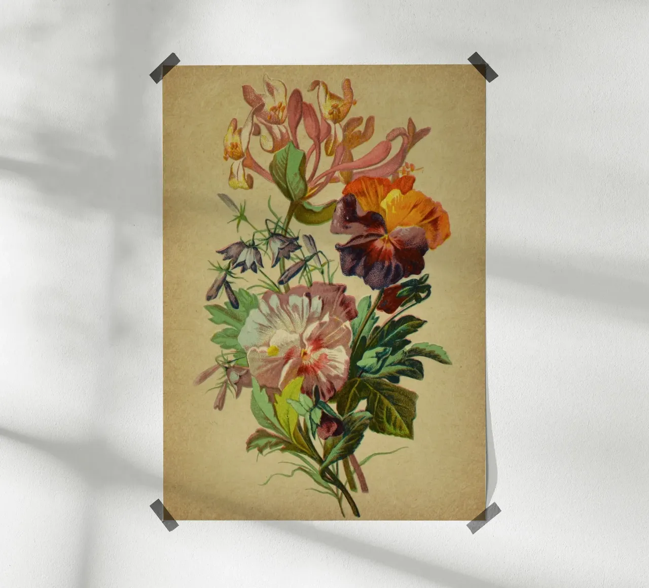 Bouquet no. 2 carta hahnemühle da vintagebotanics