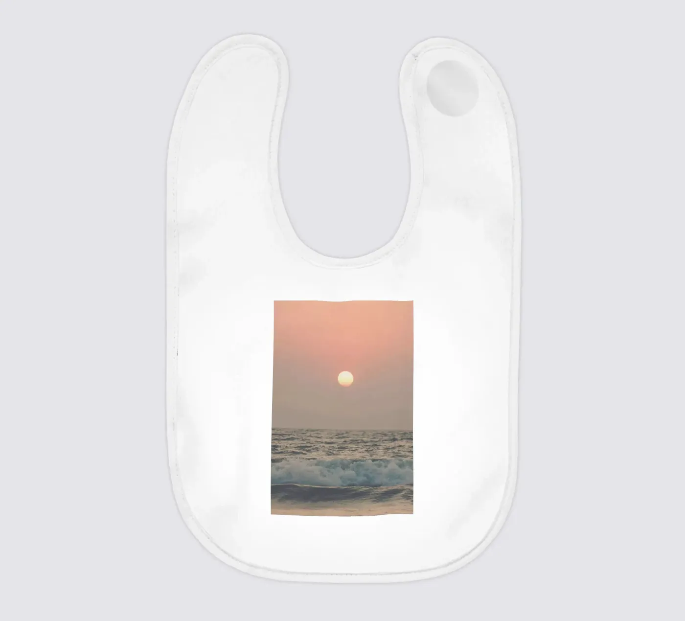 Pink Beach Sunset bavaglino da Victoria Frost