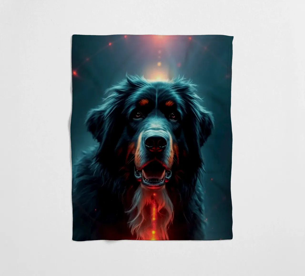 Bellissimo cane da montagna bernese #13 coperta in pile da Yumis.Beargang.and.Me
