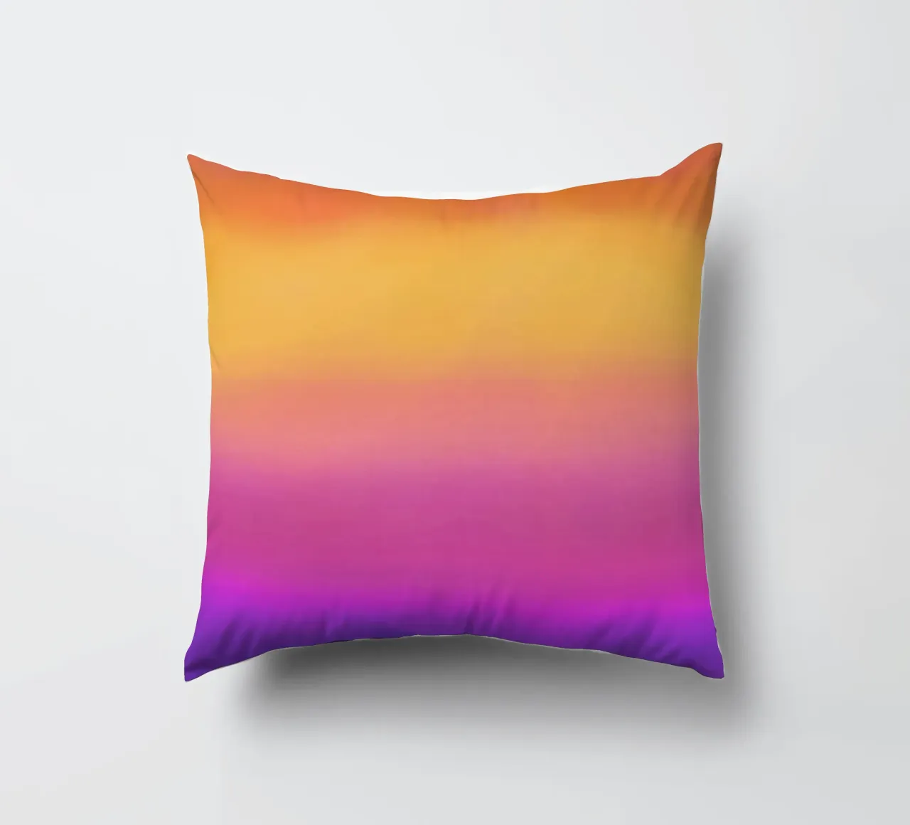 Metamorphosis - Gradient Pink Joy decorative cushion by Petra Lang
