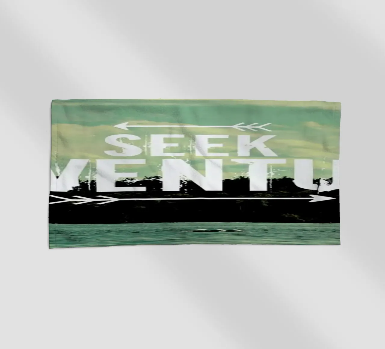 Seek Adventure telo mare da Vintage Skies