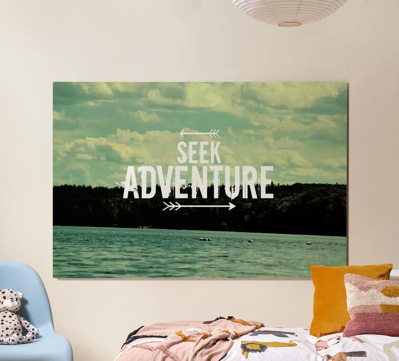 Seek Adventure poster da Vintage Skies
