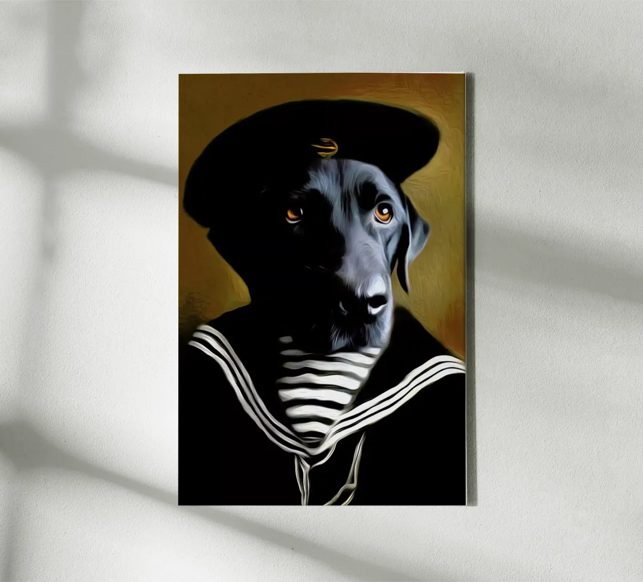 Jip canvas met Baklijst van Tein Lucasson