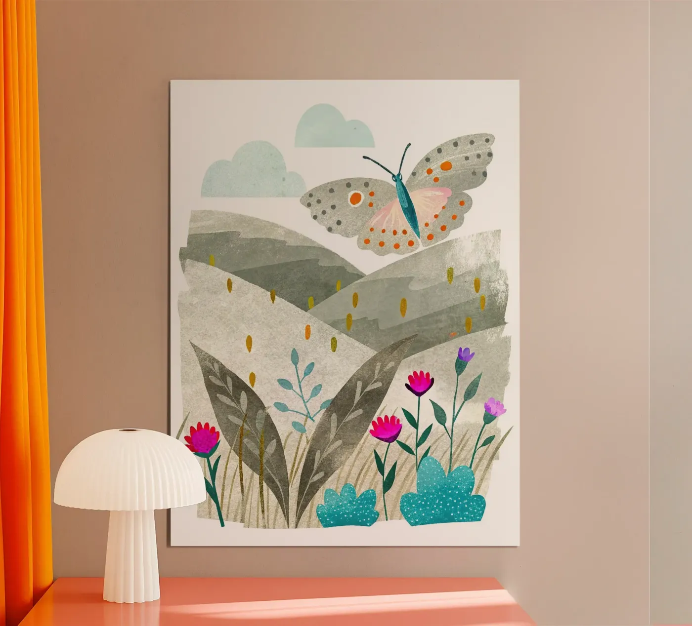 Farfalle poster da 🐹 BABY ART PRINTS