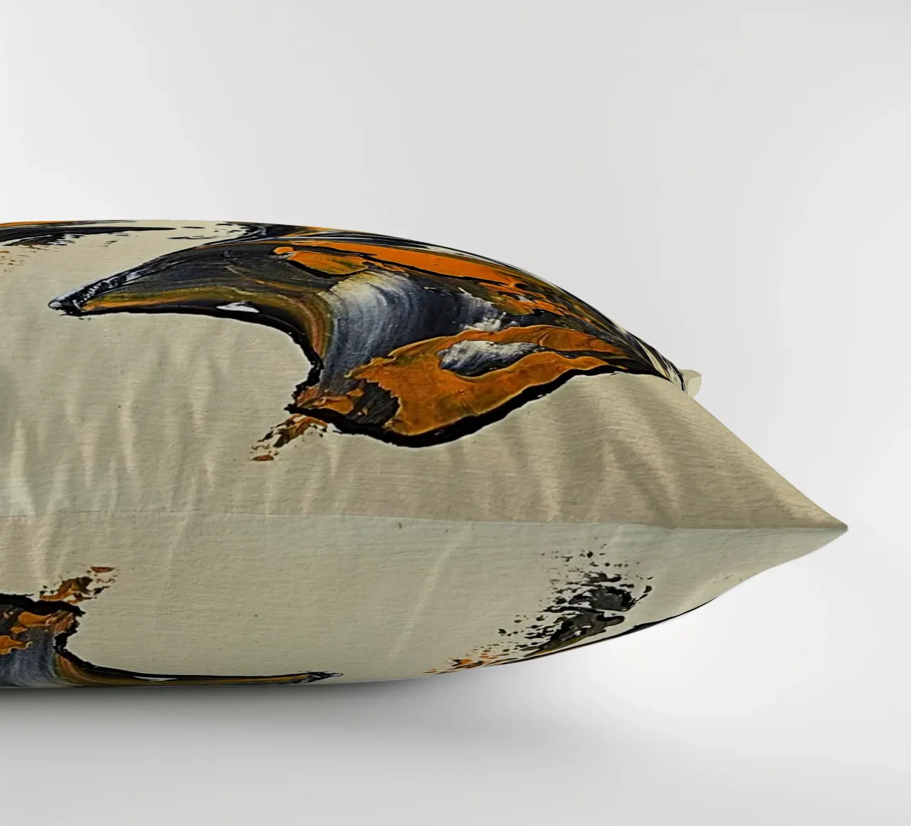 MESSAGE FROM THE HEART 23 cuscino da Thierry Vobmann Abstract painting