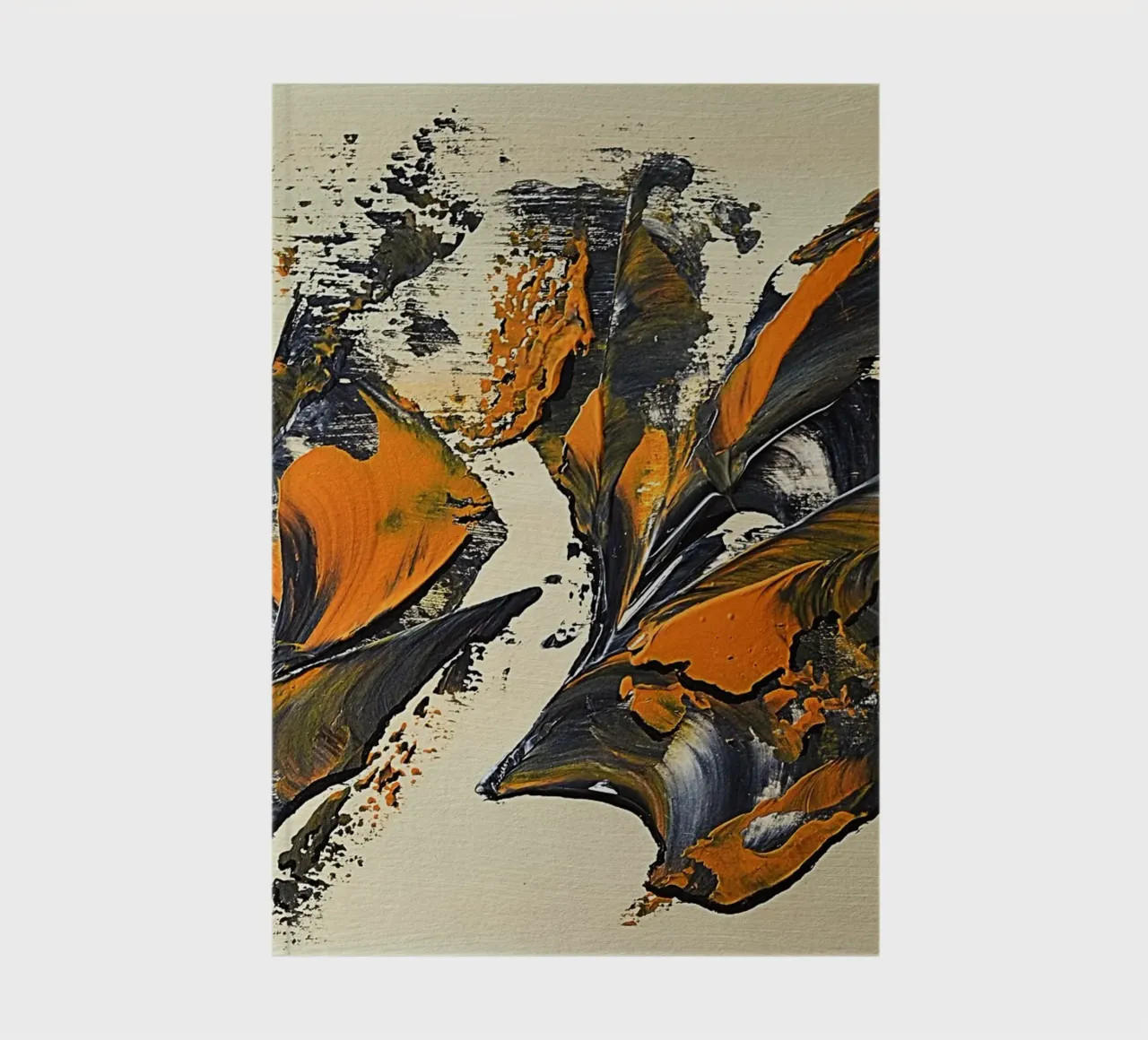 MESSAGE FROM THE HEART 23 diario da Thierry Vobmann Abstract painting