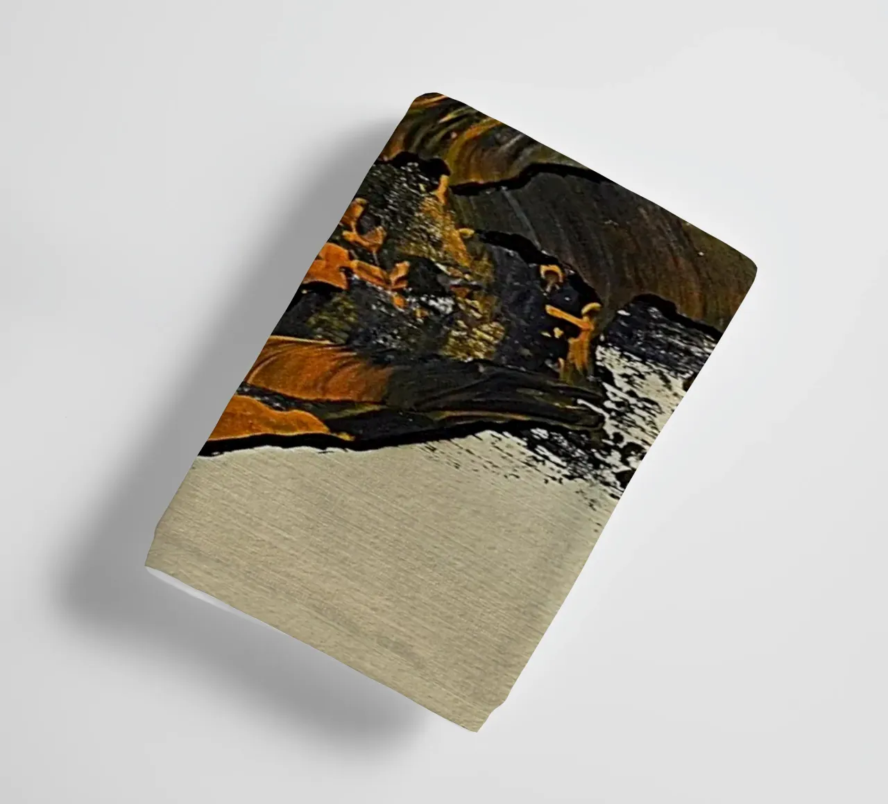 MESSAGE FROM THE HEART 23 Handtuch von Thierry Vobmann Abstract painting