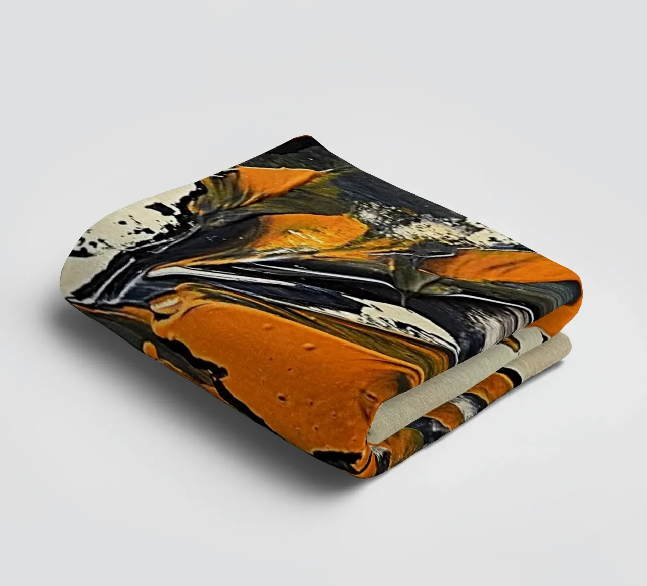 MESSAGE FROM THE HEART 23 asciugamano da bagno da Thierry Vobmann Abstract painting