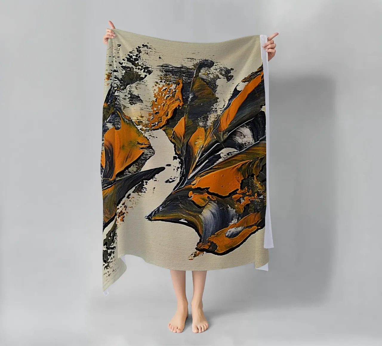 MESSAGE FROM THE HEART 23 telo mare da Thierry Vobmann Abstract painting