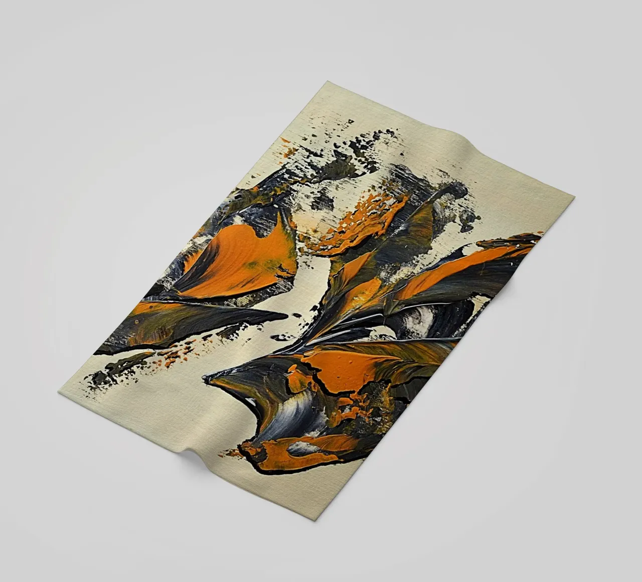 MESSAGE FROM THE HEART 23 telo mare da Thierry Vobmann Abstract painting