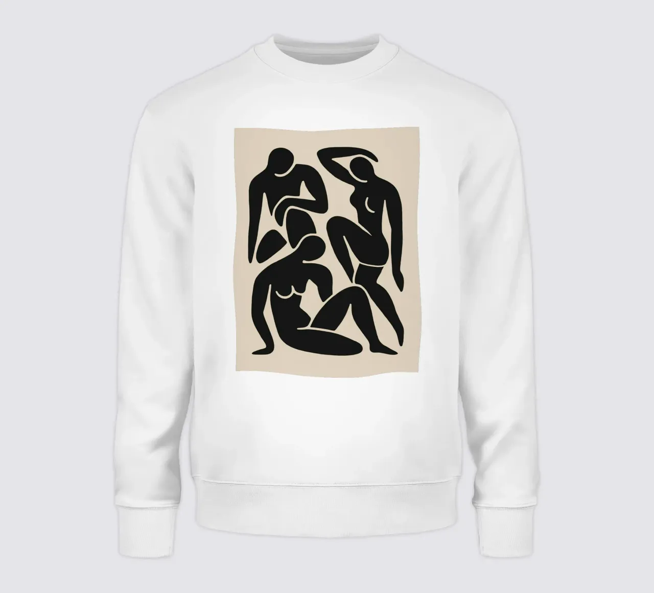 Shape Poem (Light Background) sweatshirt van treechild