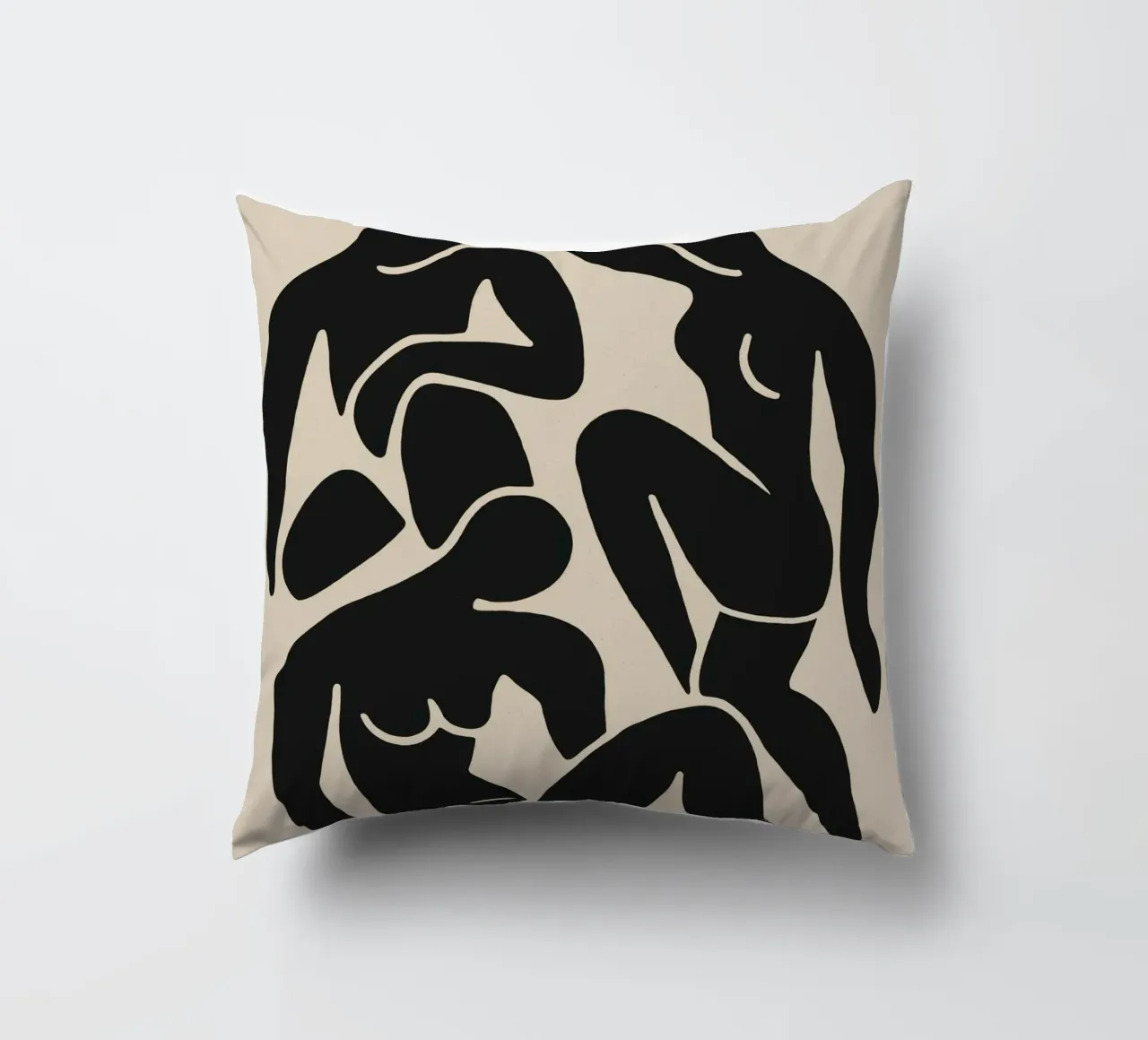 Shape Poem (Light Background) cuscino da treechild