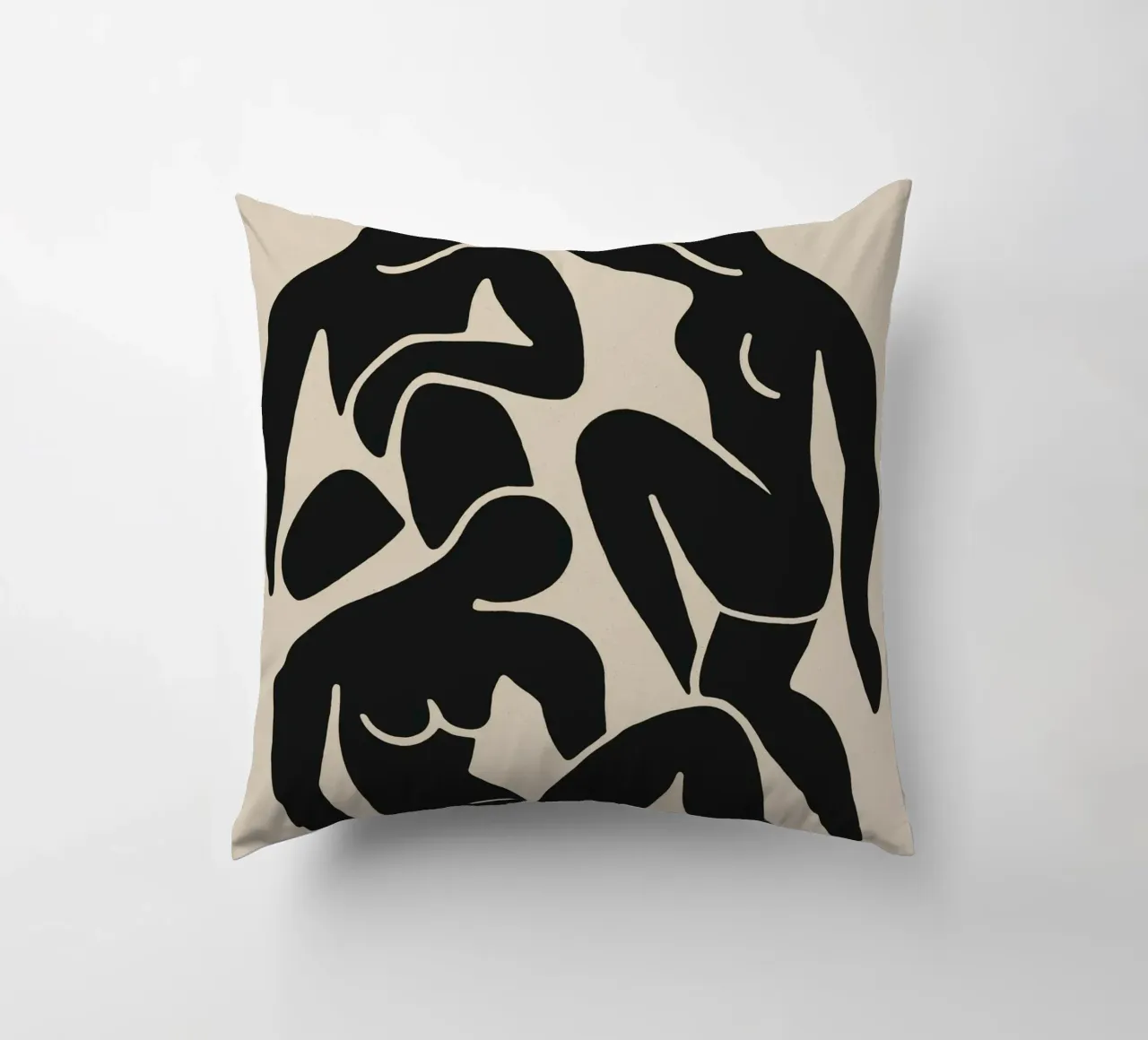 Shape Poem (Light Background) cuscino da treechild