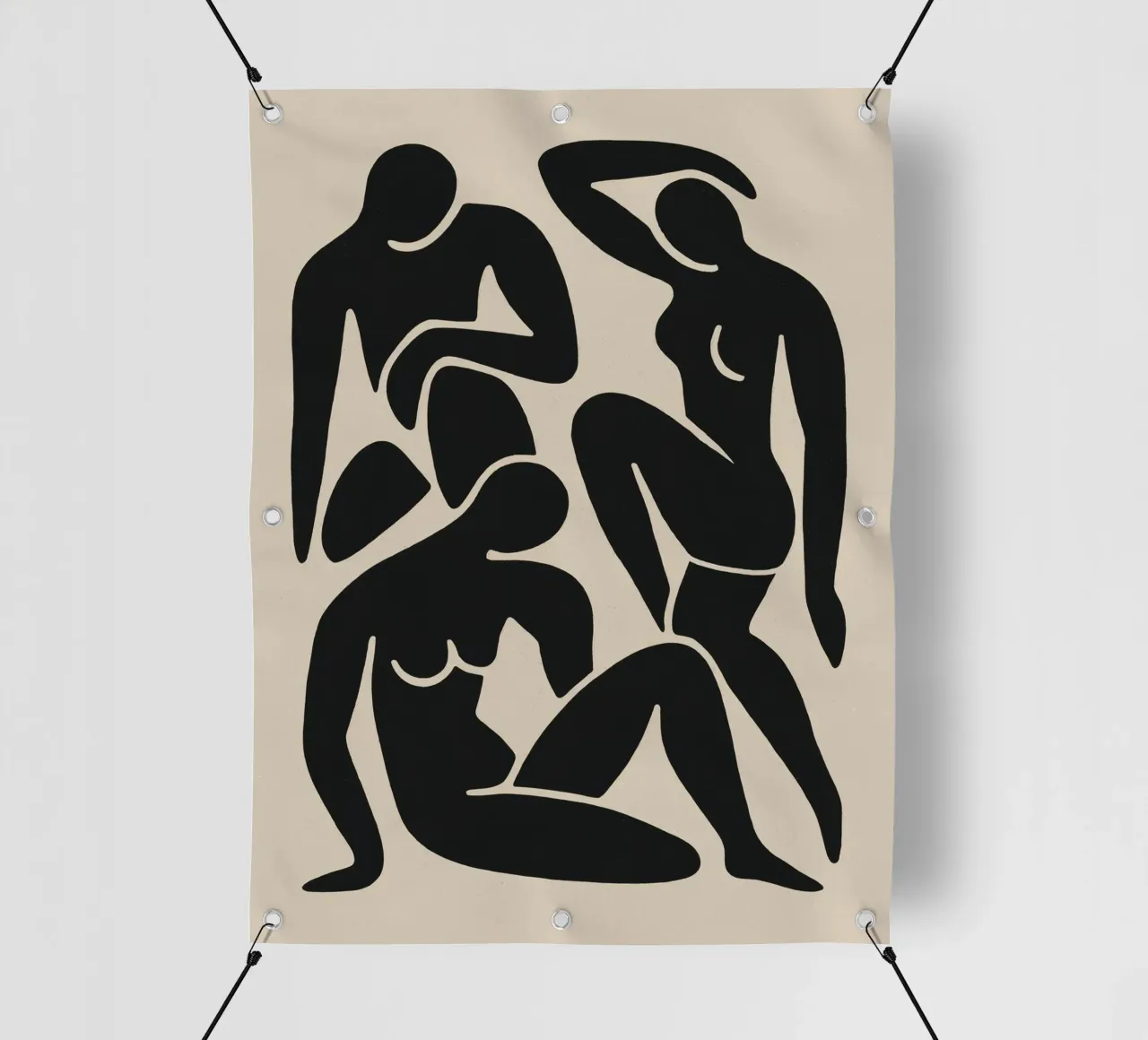 Shape Poem (Light Background) telo in pvc da treechild