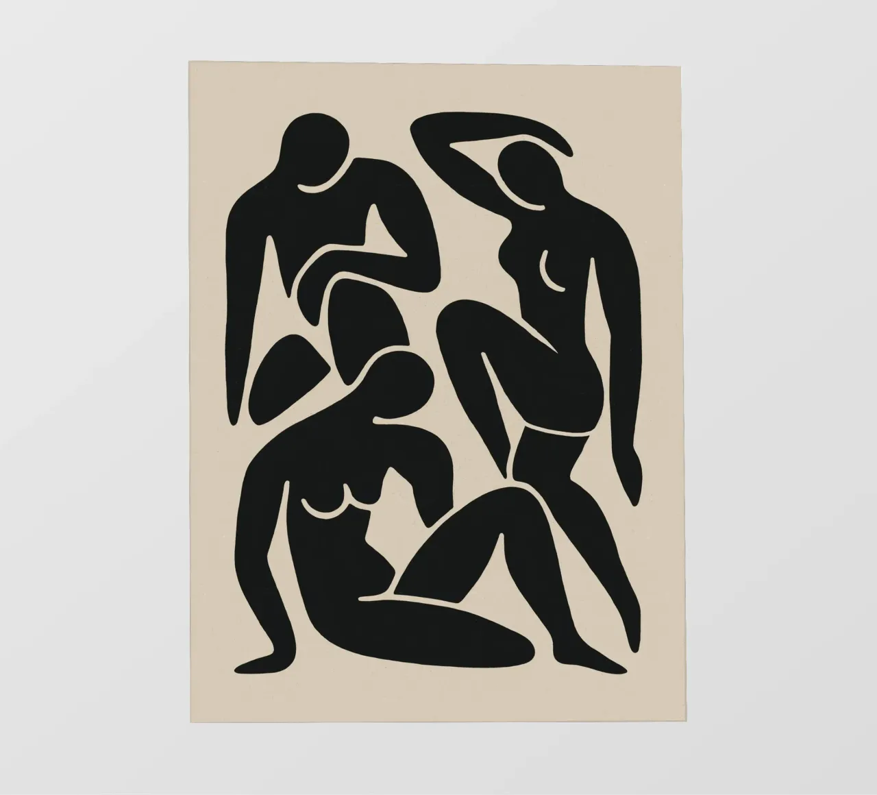 Shape Poem (Light Background) telo in pvc da treechild