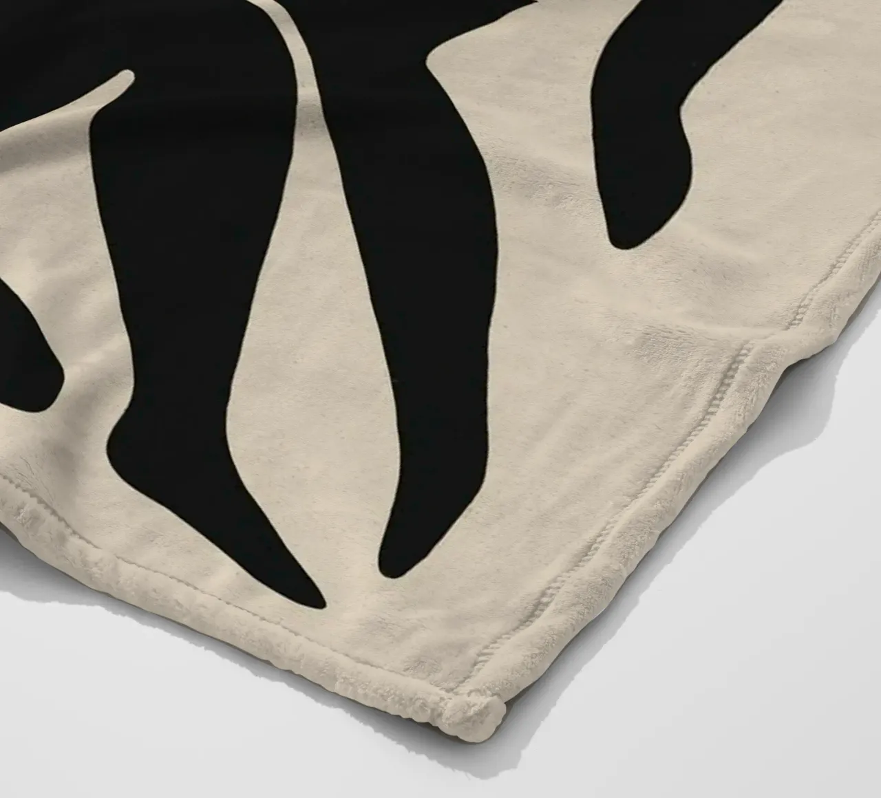 Shape Poem (Light Background) coperta in pile da treechild