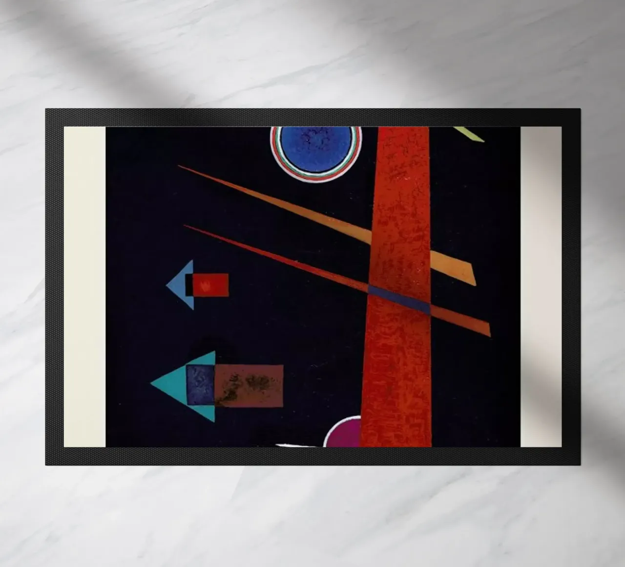 Kandinsky - Powerful Red (Mächtiges Rot) zerbino da ARTOTHEK