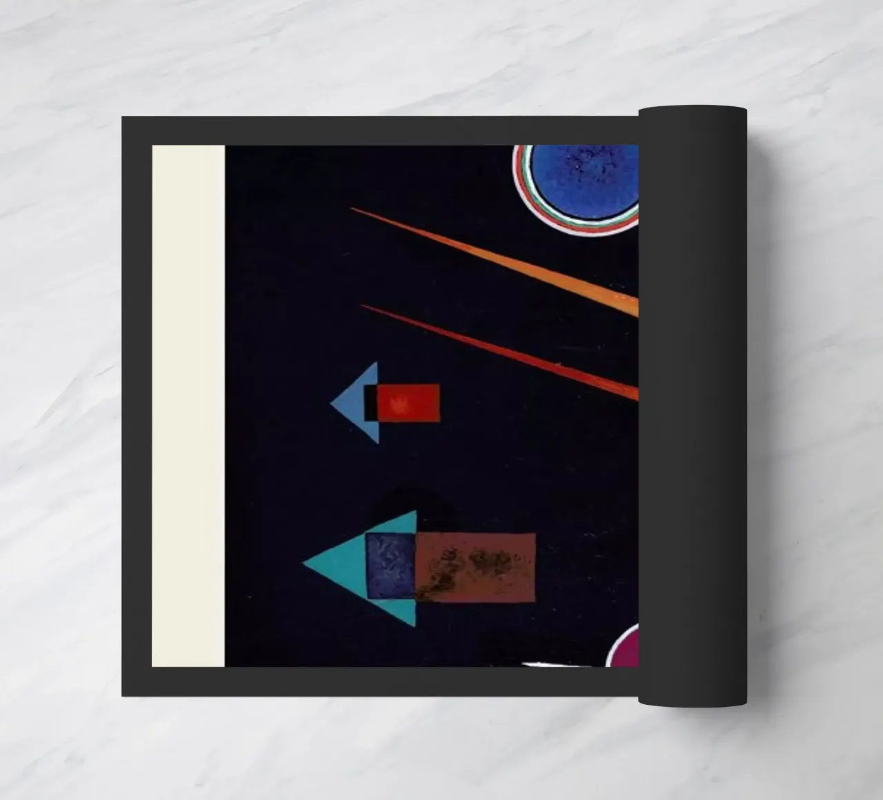 Kandinsky - Powerful Red (Mächtiges Rot) zerbino da ARTOTHEK